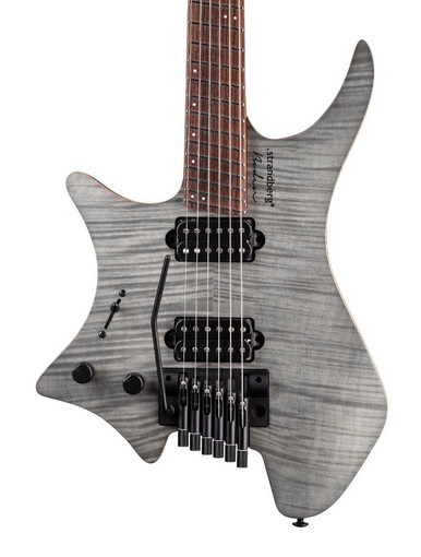 Strandberg Boden Standard NX 6 Left Handed Electric Guitar with Tremolo in Charcoal
