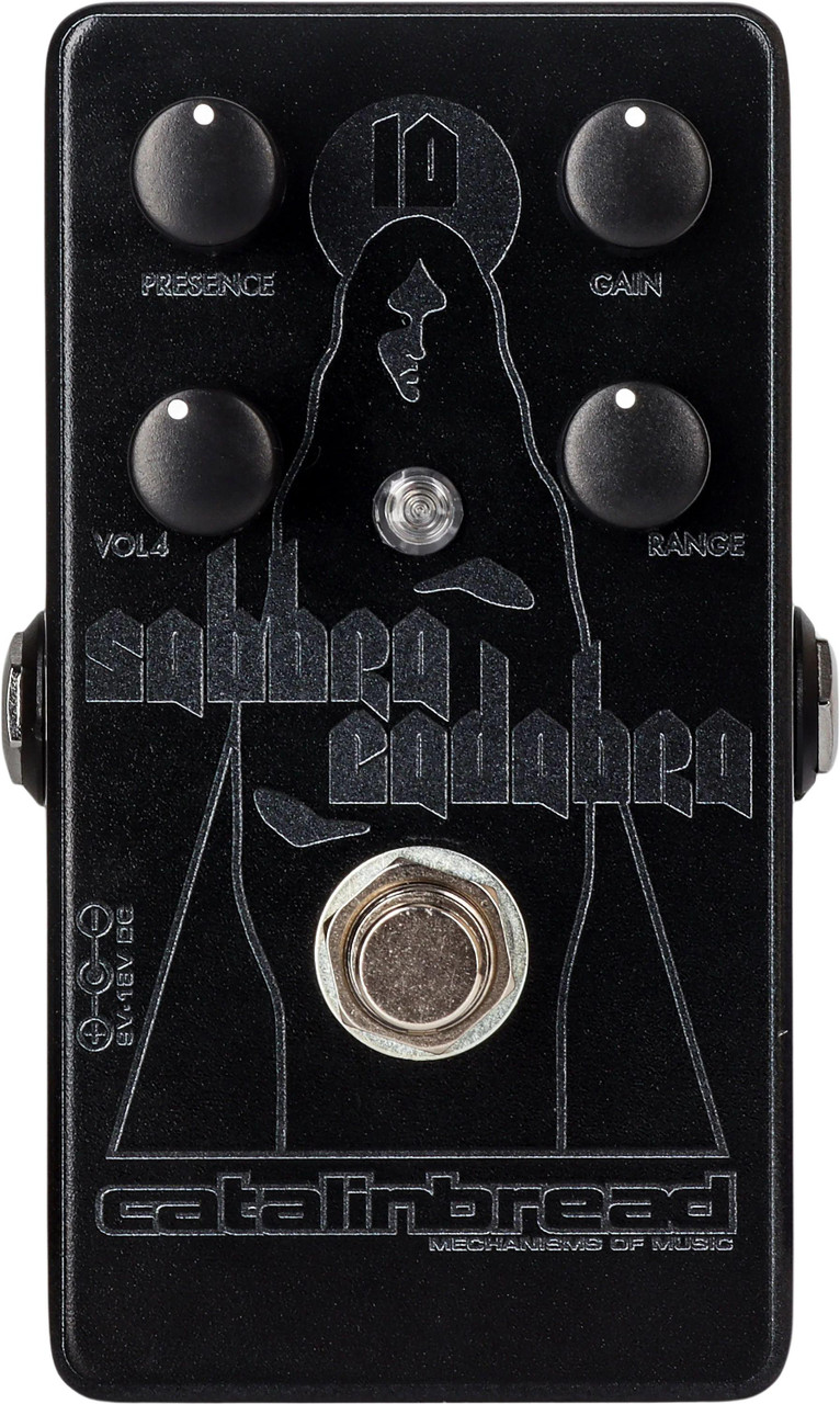 Catalinbread Sabbra Cadabra Drive Pedal in Blackout - Image 4