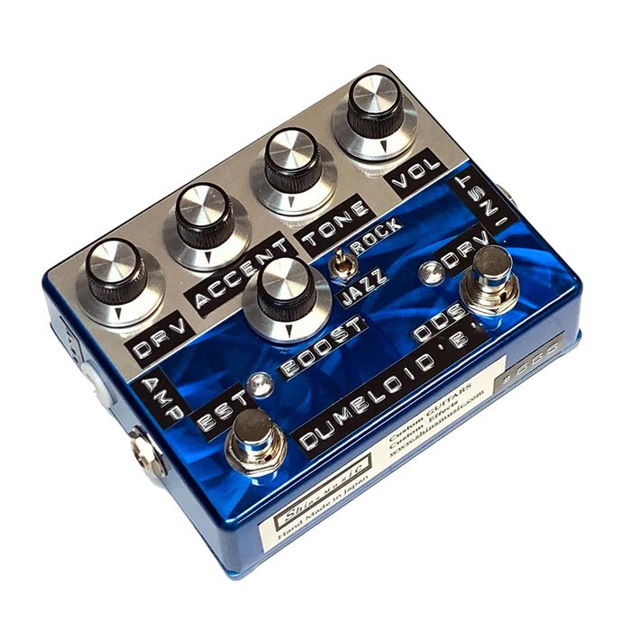 Shin's Dumbloid Boost Overdrive Special in Blue Scratched Finish - Image 2