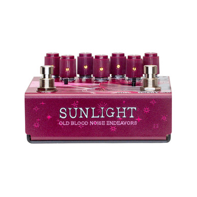 Old Blood Noise Endeavors Sunlight Stereo Modulated Reverb Pedal in Maroon - Image 4