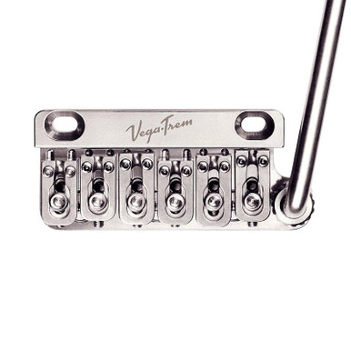 Vega-Trem Ultra 2-Point Floating Tremolo System in Polished Steel
