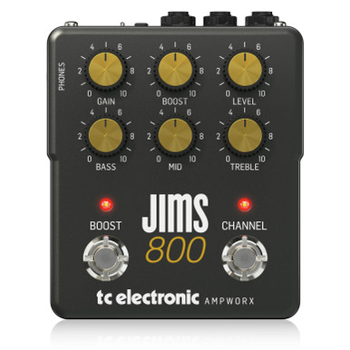 TC Electronic Ampworx JIMS 800 PREAMP - Dual-Channel Guitar Preamp