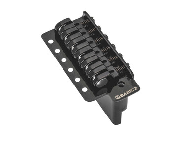 Babicz FCH Z Series Lefty 6-Hole Stratocaster Tremolo in Black