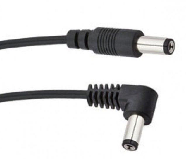 Voodoo Labs Standard Centre Negative 9v Cable Angled