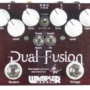 Wampler Dual Fusion Drive Guitar Effect Pedal - Image 1
