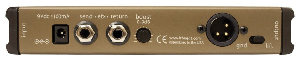 LR Baggs Venue Isolation DI Floor Box And Tuner