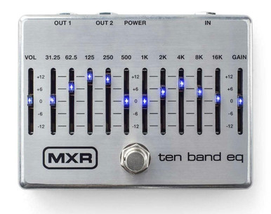 MXR 10 Band EQ Silver