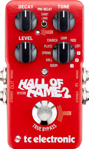 TC Electronic Hall of Fame 2 Reverb Pedal