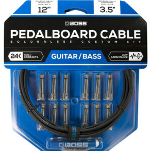 Boss BCK-12 Solderless Pedalboard Cable Kit - Image 1