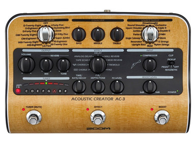 Zoom AC-3 Acoustic Creator Pedal