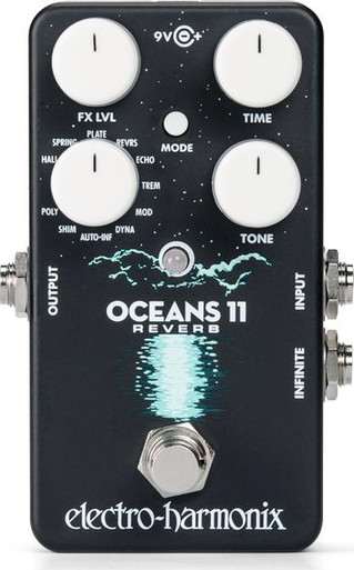Electro Harmonix Oceans 11 Reverb Pedal
