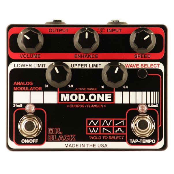 Mr. Black Mod.One Analogue Time Modulator Pedal