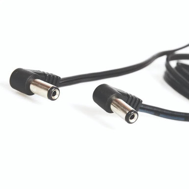 T-Rex DC Pedal Power Cable 20cm in Black - Image 1