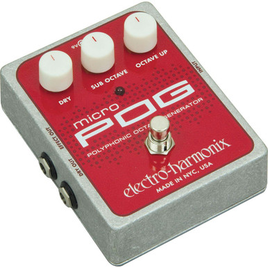 Electro Harmonix Micro Pog Octave Guitar Effects Pedal - Image 1