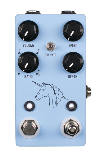 JHS Pedals The Unicorn V2, Analog Bulb Driven Uni-vibe with Tap Tempo Pedal