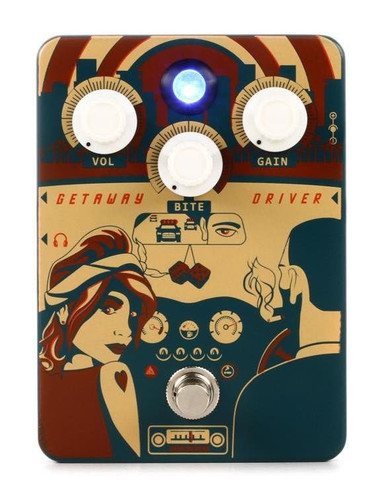 Orange Getaway Driver Pedal
