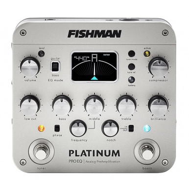 FISHMAN Platinum Pro-EQ universal instrument preamp and DI - Image 1
