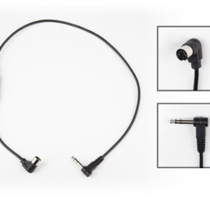 Strymon MIDI-EXP Cable - Right Angle MIDI Connector & 1/4" TRS Jack Connector - Image 4