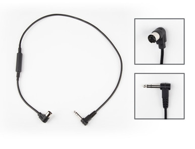 Strymon MIDI-EXP Cable - Right Angle MIDI Connector & 1/4" TRS Jack Connector