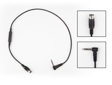 Strymon MIDI-EXP Cable - Straight MIDI Connector & Right Angle 1/4" TRS Jack Connector - Image 2