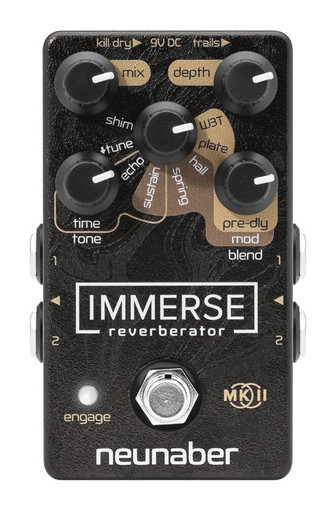 Neunaber Immerse MkII Reverberator Pedal