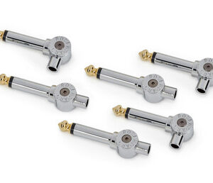Rockboard PatchWorks Solderless Plug - 6 Plug, 1 Cutter, 1 HexKey - Chrome