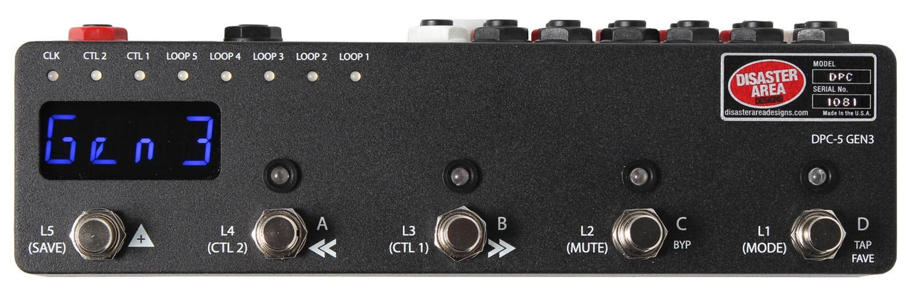 Disaster Area DPC-5 Gen3 Switching System for Guitar Pedals - Image 5