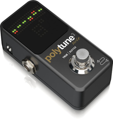 TC Electronic PolyTune 3 Mini Noir in Black