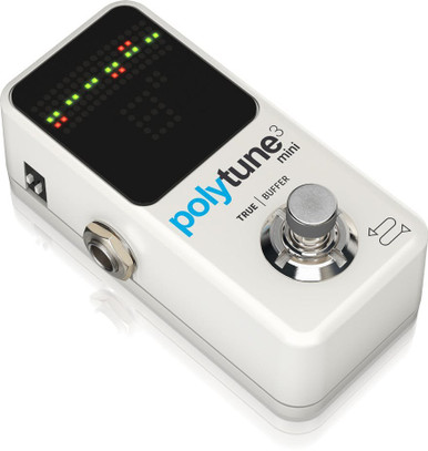 TC Electronic PolyTune 3 Mini in White
