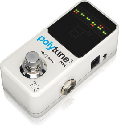 TC Electronic PolyTune 3 Mini in White