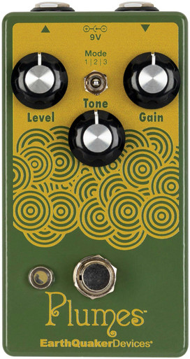 Earthquaker Devices Plumes Small Signal Shredder Overdrive Pedal