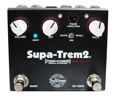 Fulltone USA Custom Shop CS-ST2 SupaTrem 2 V2 Tremolo Pedal