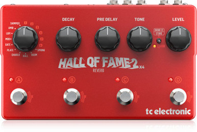 TC Electronic Hall of Fame 2 X4 Reverb Pedal