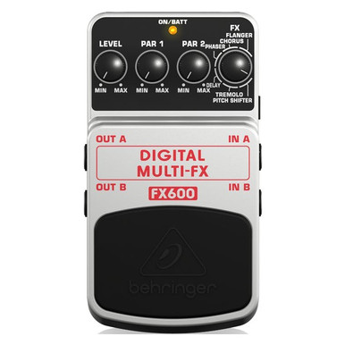 Behringer FX600 Digital Stereo Multi-FX Pedal - Image 1