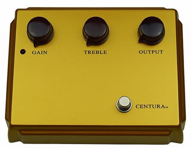 Ceriatone Centura Overdrive Pedal in Matte Gold Finish - Image 1