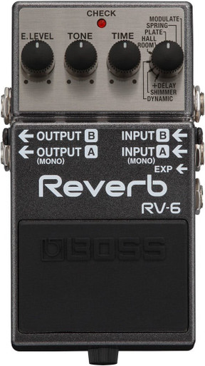 BOSS RV-6 Reverb Pedal - Image 1
