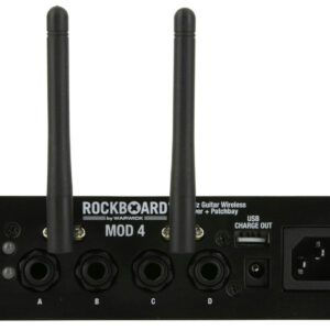 RockBoard MOD 4 Guitar Wireless Receiver and TRS Patchbay with Xvive U2 Transmitter - Image 5