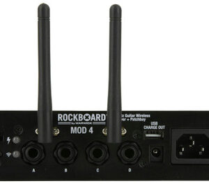 RockBoard MOD 4 Guitar Wireless Receiver and TRS Patchbay with Xvive U2 Transmitter - Image 2