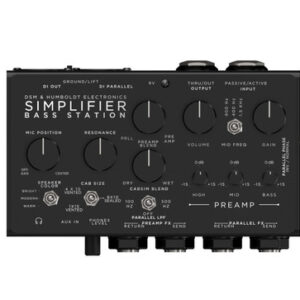 DSM & Humboldt Simplifier Bass Station Amp & Cab Simulator Pedal - Image 1