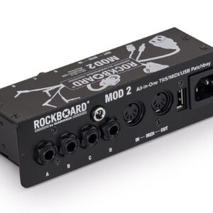 Rockboard MOD 2 Black - All-in-one Patchbay - TS/TRS, MIDI & USB - Image 5