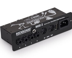 Rockboard MOD 2 Black - All-in-one Patchbay - TS/TRS, MIDI & USB - Image 2
