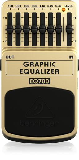 Behringer EQ700 7-Band Graphic Equalizer Pedal