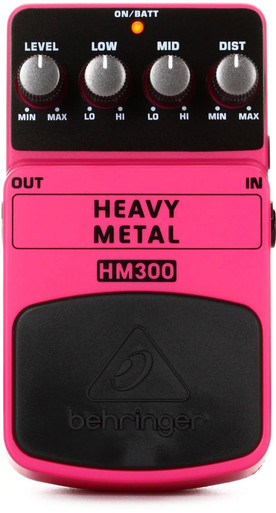 Behringer HM300 Heavy Metal Distortion Pedal
