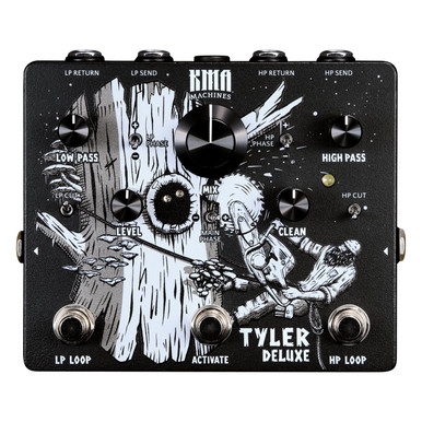 KMA Audio Machines Tyler Deluxe Two Channel Signal Splitter Pedal