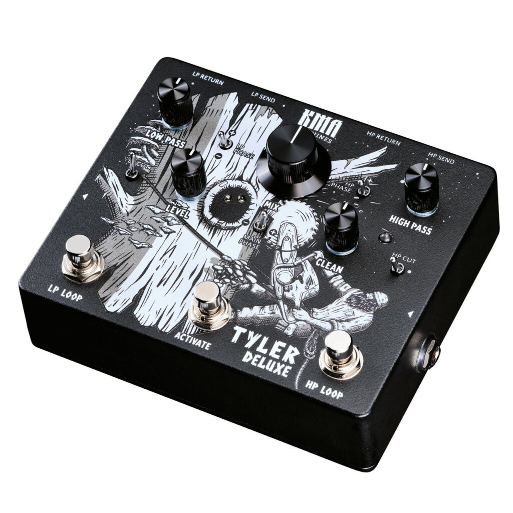 KMA Audio Machines Tyler Deluxe Two Channel Signal Splitter Pedal
