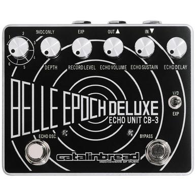 Catalinbread Belle Epoch Deluxe Black and Silver finish