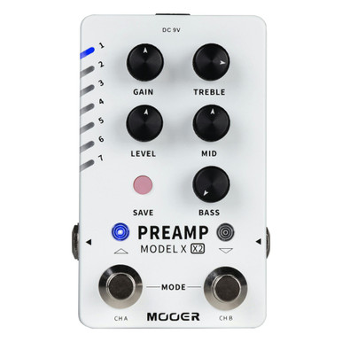 Mooer X2 Preamp Pedal - Image 1