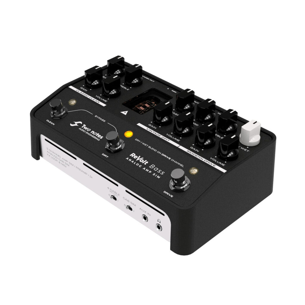 Two Notes ReVolt Bass Analog Amp Sim Pedal