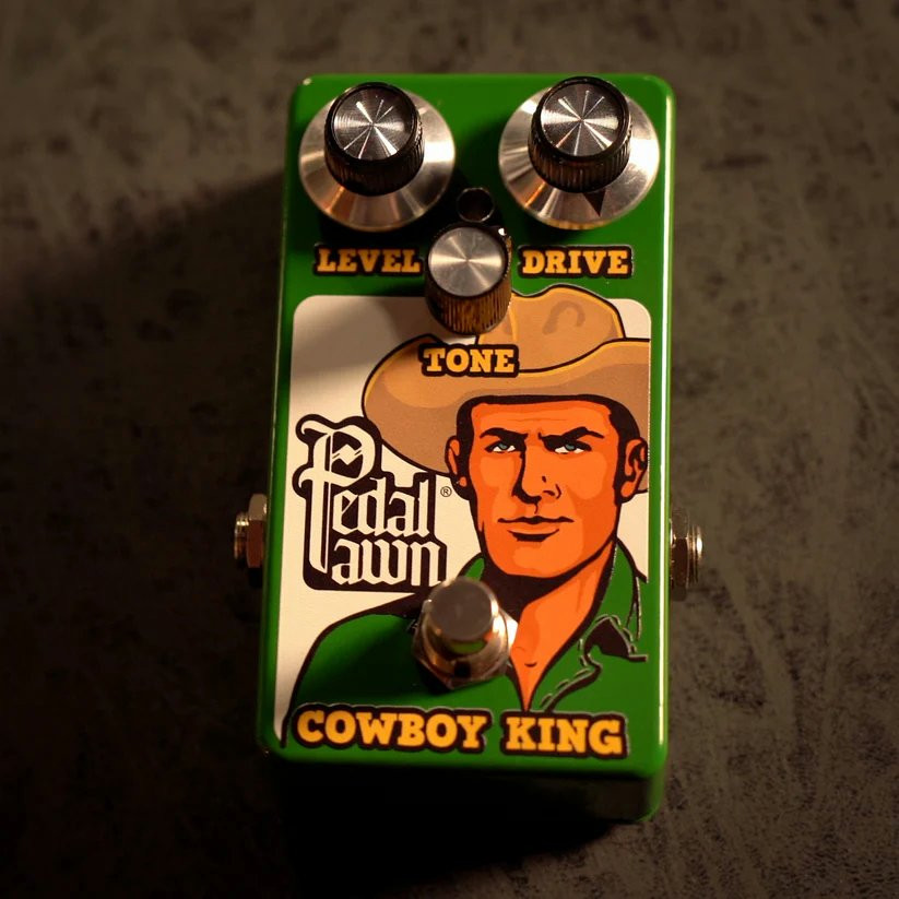 Pedal Pawn Cowboy King Texas Blues Drive Pedal