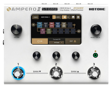 Hotone Ampero Stomp II Multi FX and Amp Modeller